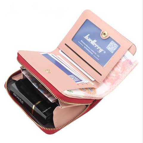 Coin Purse Fashion Leather Wallets Money Bag Multifunctional-BS00192-Veeddydropshipping