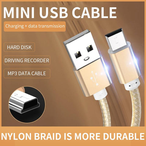 Mini USB Cable Fast Data Charger Cable-Veeddydropshipping