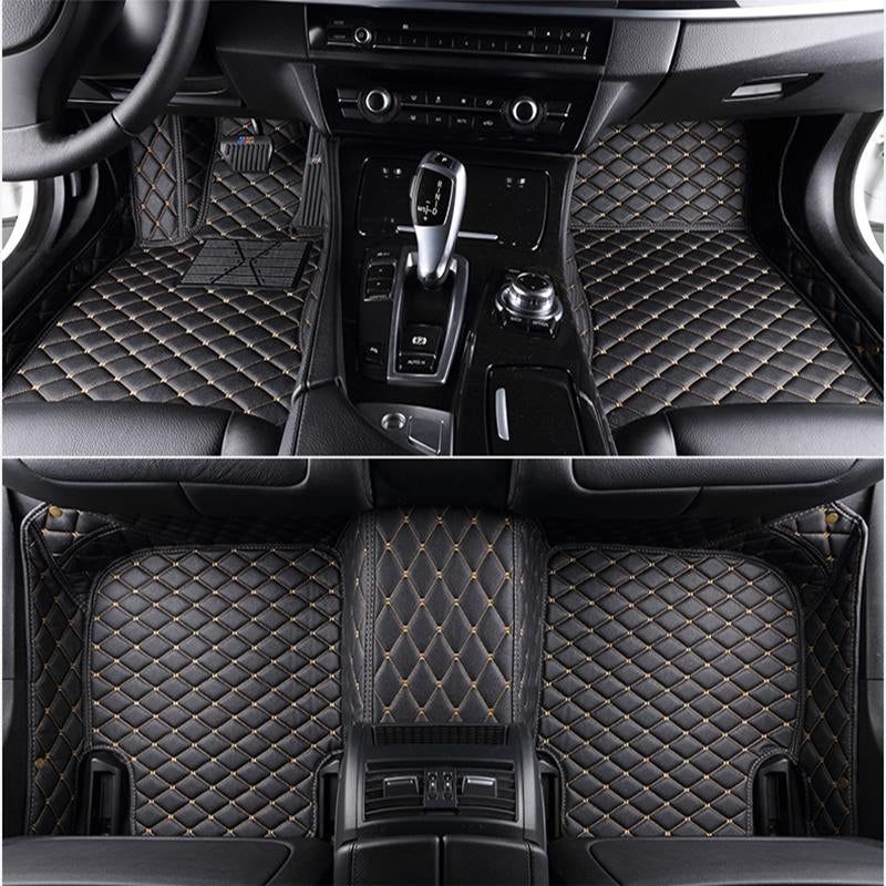 Custom 5 Seat Car Floor Mats for Bmw 5 Series F10 2010-2016 Year-AM00042-Veeddydropshipping
