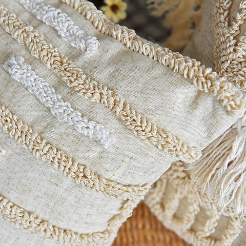 Fringed Suede Pillowcase Bohemian Style Ring Velvet-HA00546-Veeddydropshipping