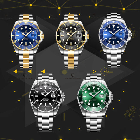 Mechanical Wristwatch Luxury Bezel Automatic Watch -JW00624-Veeddydropshipping