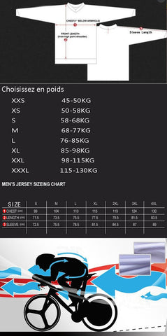 Free shipping gradient colorful motocross racing suit downhill jersey mountain bike -OS01218-Veeddydropshipping