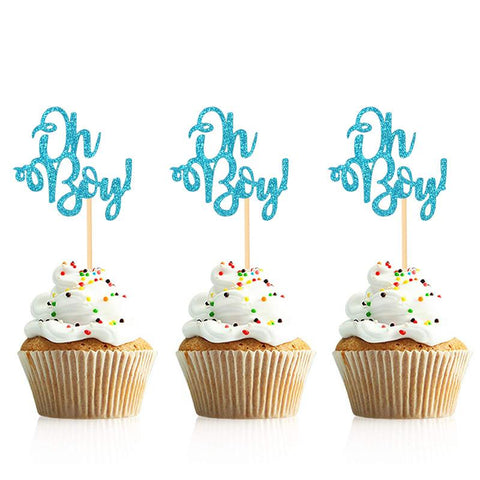 Baby Cupcake Topper Baby Shower-HA00638-Veeddydropshipping