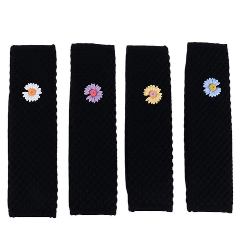 Flower Breathable Auto Seat Belt Covers Cushion Protector Safety Belts-AM01511-Veeddydropshipping