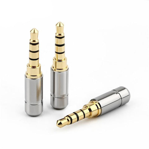 3.5 Jack Stereo 4 Poles Hifi Headphone Plug For 3.8mm Headphones Upgrade Cable -CE00194-Veeddydropshipping