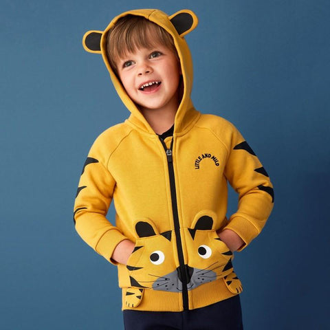 Children Boys Girls Hooded Coats Autumn Spring-Veeddydropshipping