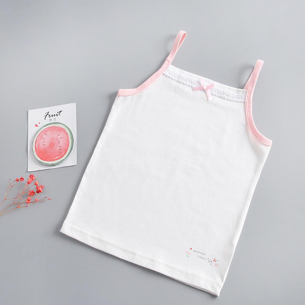 Summer Girls Tops Kids Cartoon Underwear Clothes-Veeddydropshipping