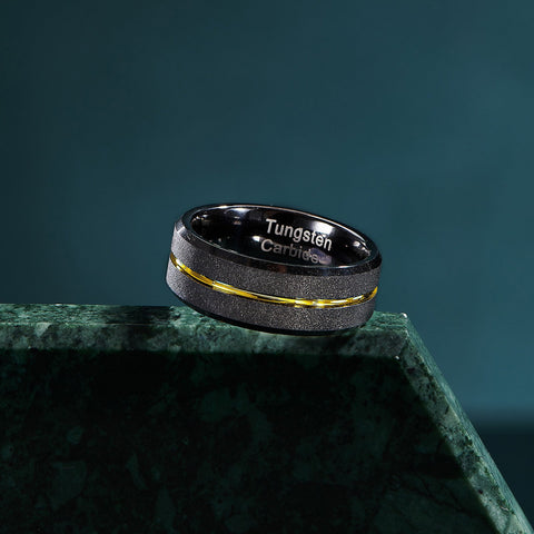 Carbide Wedding Rings for Men Bule Engagement Charm Jewelry -JW00407-Veeddydropshipping