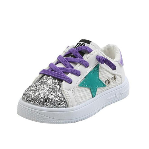 Fashion Sequins Children&#39;s Shoes Leather Girls-TB00178-Veeddydropshipping