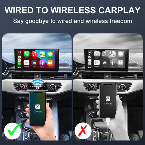Carlinkit 4.0 for Wired to Wireless CarPlay Adapter Android Auto Dongle Car-AM00535-Veeddydropshipping