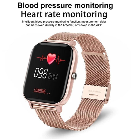 2022 New Smart Watch Men Women Heart Rate Blood Pressure Monitoring -CE00553-Veeddydropshipping