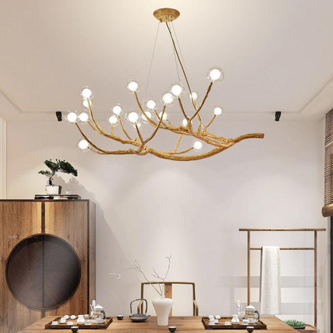 Glass Bubble Led Pendant Chandelier-TI00415-Veeddydropshipping