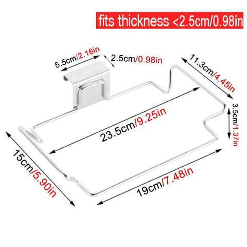 Trash Rack Cabinet Door Garbage Bags Holder-HA00863-Veeddydropshipping