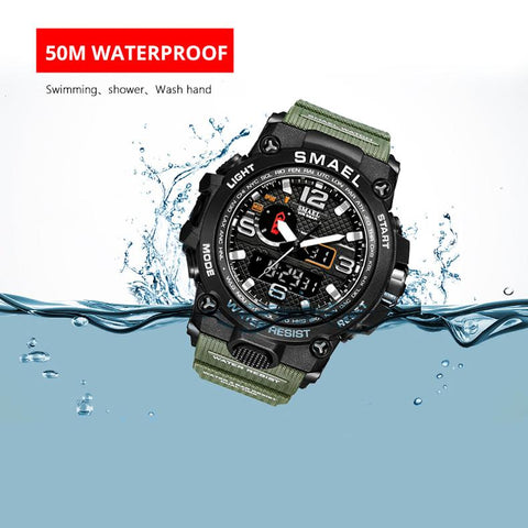 Men Sports Watches Dual Display Analog Digital -JW00773-Veeddydropshipping