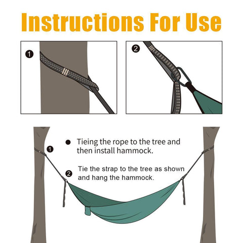 Hammock Straps Special Reinforced Polyester Straps-HA01626-Veeddydropshipping