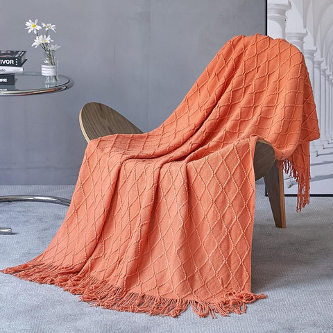 Nordic Knitted Throw Thread Blankets-HA00446-Veeddydropshipping