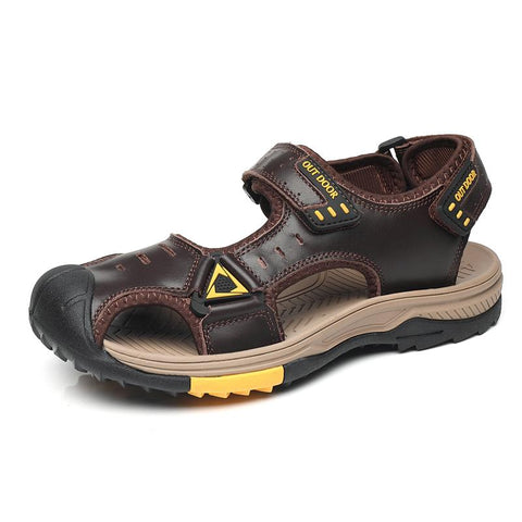 Fashion Design Gladiator Leather Non-slip Sneakers Hiking-BS01498-Veeddydropshipping