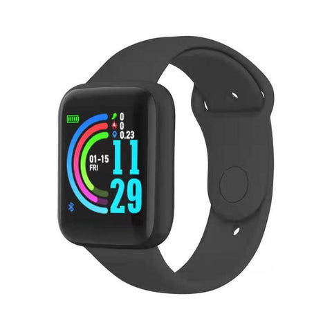 Waterproof Y68S Smartwatch Bluetooth Blood Pressure Fitness Tracker Heart -CE00774-Veeddydropshipping