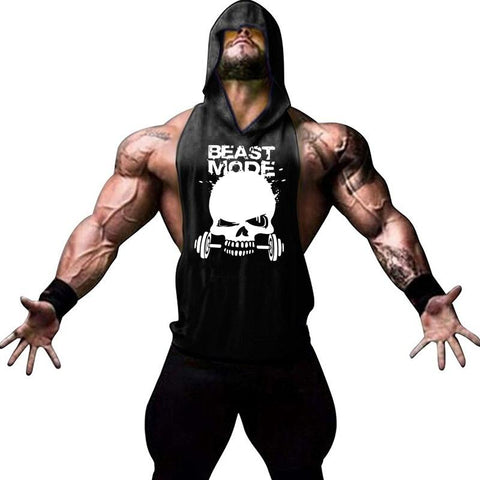 Sleeveless Gym Shirt Bodybuilding Fitness Muscle-MF00092-Veeddydropshipping