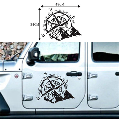 Mountain Offroad Waterproof Self Adhesive Vinyl Sticker-AM00830-Veeddydropshipping