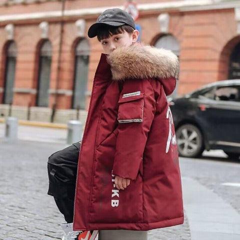 Big Size Warm Winter Boys girls Jacket-Veeddydropshipping