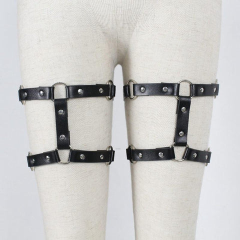Women Sexy Elastic Garter Leg Belt-WF00730-Veeddydropshipping