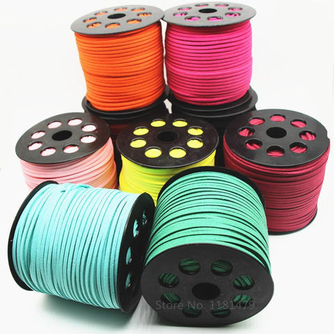 Suede Cord for bracelet diy Jewelry Findings  cord Accessories-JW01572-Veeddydropshipping