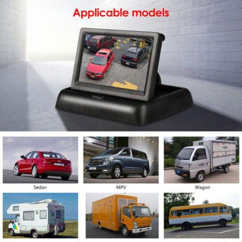 LCD Car Rearview Monitor Display Car Rear View Camera Reversing-AM00694-Veeddydropshipping