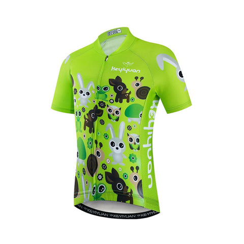 Cycling Jersey Kids Boy Girl Bike Mountain MTB Shirt Short sleeve Children Mountain -OS01209-Veeddydropshipping