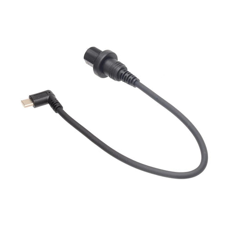 30cm Right Angle USB Type C 2.0 Car Mount Dash Flush Waterproof Extension -CE01163-Veeddydropshipping