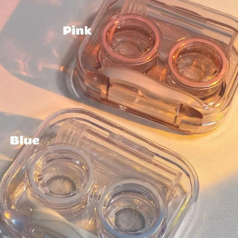 Contact Lenses Case Plastic Include Tweezers-BH00833-Veeddydropshipping