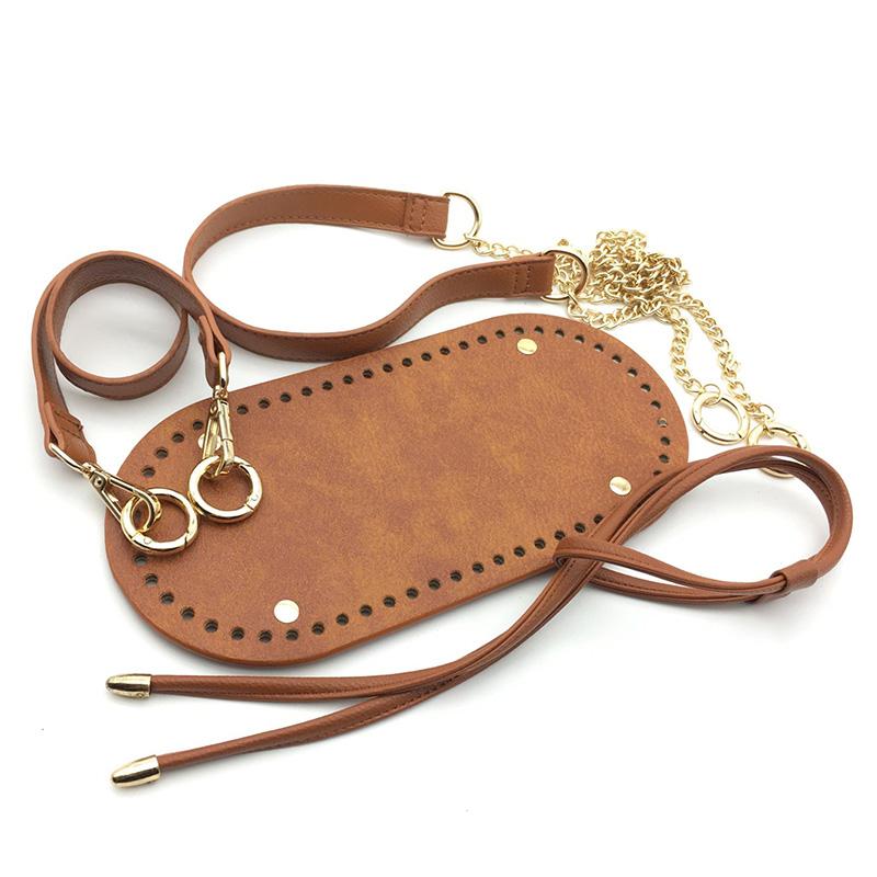 Accessories With Bags Strap Bottom Drawstring Bunches Leather-BS00733-Veeddydropshipping