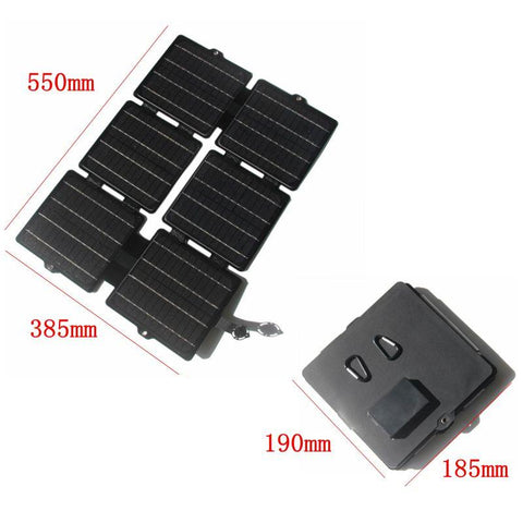 Solar Panel USB Waterproof Solar Charger-TI00728-Veeddydropshipping