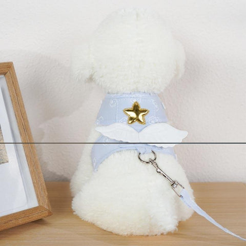 Cat Dog Harness Necklace Leash Collar-HA01981-Veeddydropshipping