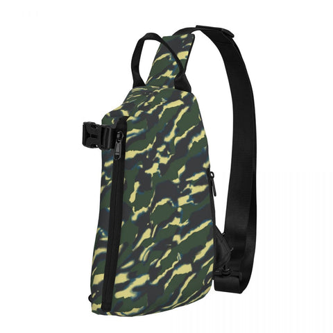 Camouflage  Cool Chest Bag Women Trip Daily Sling Bag-BS00335-Veeddydropshipping