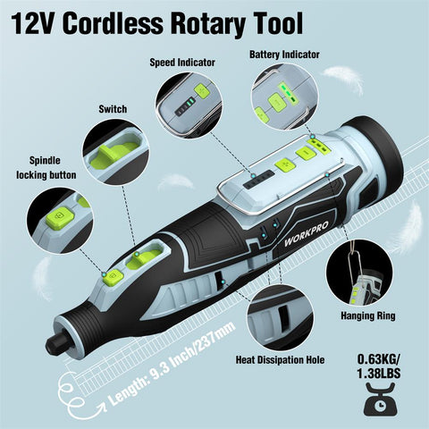 Wireless Rotary Tool with Engraving Accessories-TI00021-Veeddydropshipping