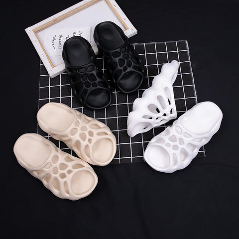 fashion seaside beach shoes casual spider web sandals-BS01298-Veeddydropshipping