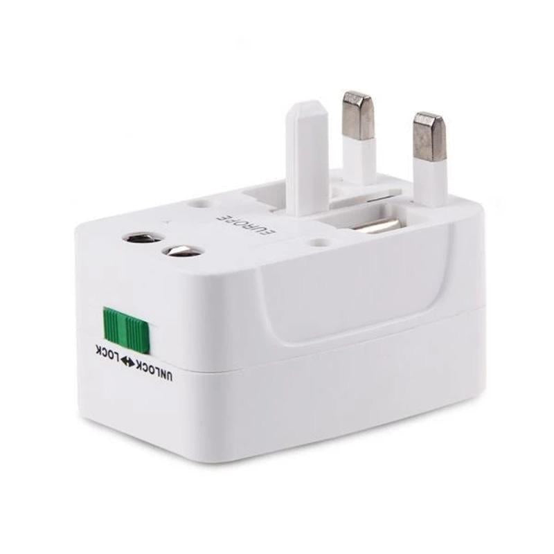 Multifunction Travel Plug Adapter All In One Converter Charger Worldwide Universal -