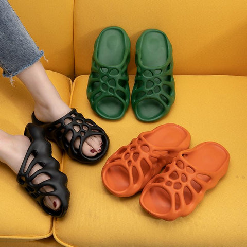 Men Fashion Beach Slides Soft  Lovers Indoor Batrhoom Slipper-BS01133-Veeddydropshipping