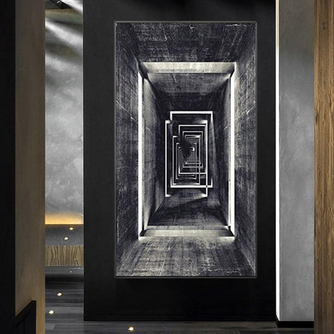 Modern Abstract Geometric Posters Print Wall Art-HA00247-Veeddydropshipping