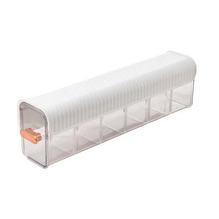 Wall-Mounted Storage Box Underwear Panties Socks Data Cable Closet Organizer Multifunction 6 Grids-PA00878-Veeddydropshipping