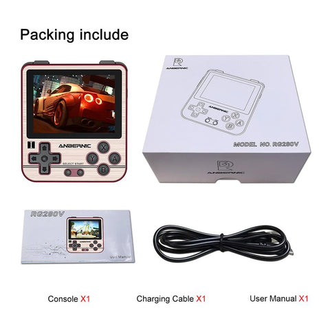 RG280V Portable Handheld Game Console 16GB with Stereo Speakers TF Game -CE01523-Veeddydropshipping