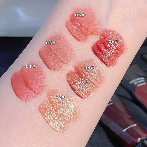Mirror Water Lip Glaze High Gloss Red Lip-BH00644-Veeddydropshipping