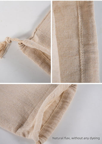 Bread Bag Reusable Large capacity Drawstring Sack-HA00911-Veeddydropshipping