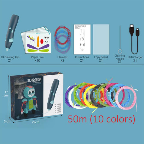 3D Printing Pen  Doodle Arts Craft-CO01240-Veeddydropshipping