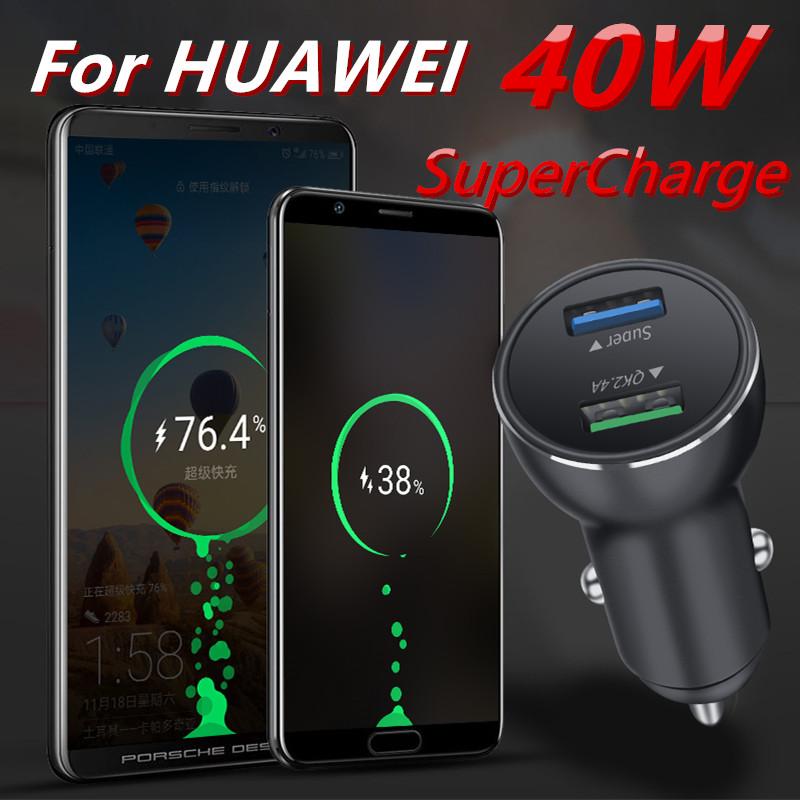 Car Charger 40W Super Charge Fast charging 5A Type C cable-Veeddydropshipping