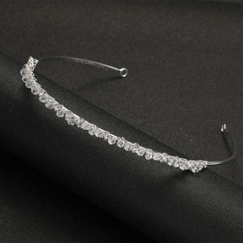 Tiara Headband Bridal Princess Hair Accessories Jewelry -JW00522-Veeddydropshipping