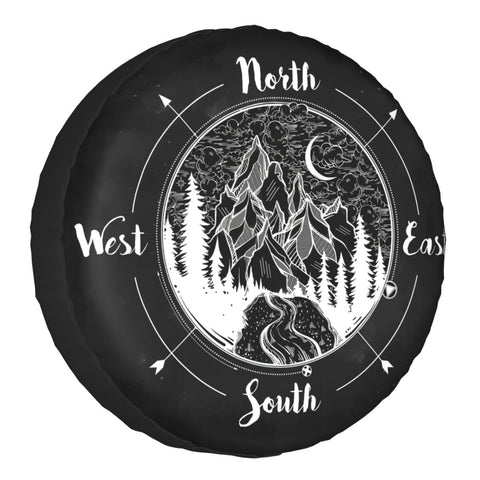 Trailer Nautical Spare Wheel Protector Universal-AM00846-Veeddydropshipping