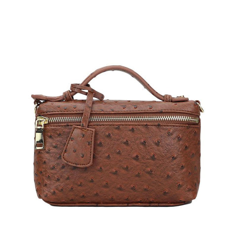 Ostrich Pattern Leather Bags Women Clutch bag Party Evning Trendy-BS00242-Veeddydropshipping