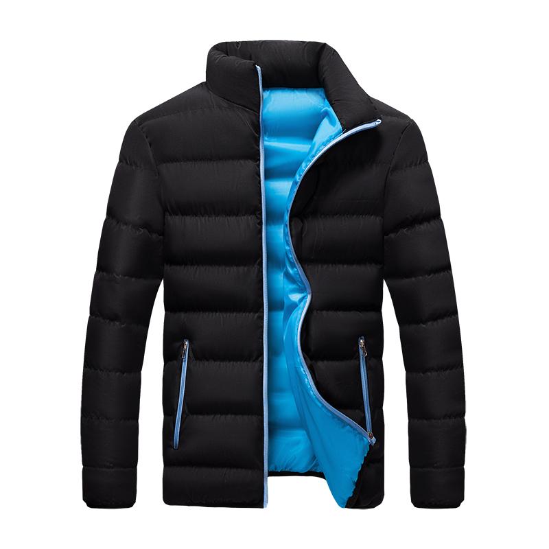 Winter Coat Cotton Coat Thickened Warm Parker Solid-Veeddydropshipping